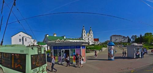 Panorama public transport stop — City Code — Minsk, photo 1