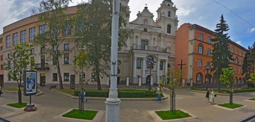 Панорама — католический храм Кафедральный собор Пресвятой Девы Марии, Минск