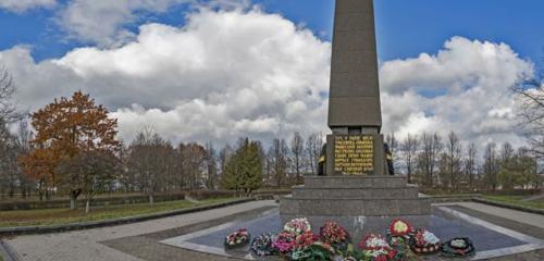 Панорама памятник, мемориал — Монумент Жертвам лагеря Тростенец — Минская область, фото №1