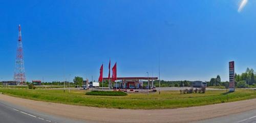 Panorama — gas station Lukoil, Ostrov