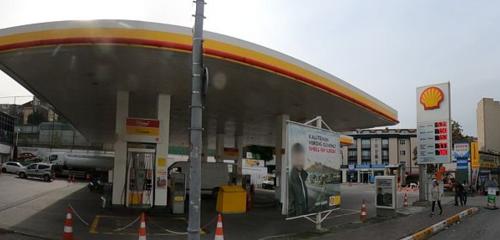 Panorama — gas station Shell, Beyoglu