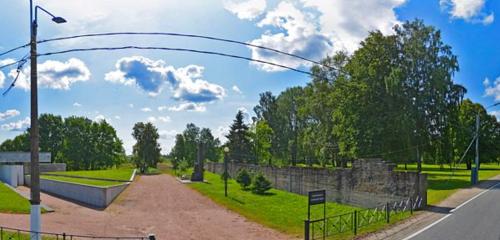 Панорама достопримечательность — Стена, пережившая войну — Петергоф, фото №1
