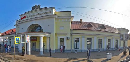 Панорама — железнодорожный вокзал Вокзал Гатчина Варшавская, Гатчина