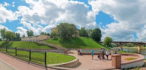 Панорама — достопримечательность Декоративная дамба, Витебск