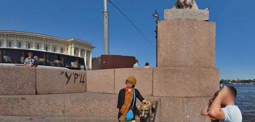 Панорама — жанровая скульптура Сфинксы, Санкт‑Петербург