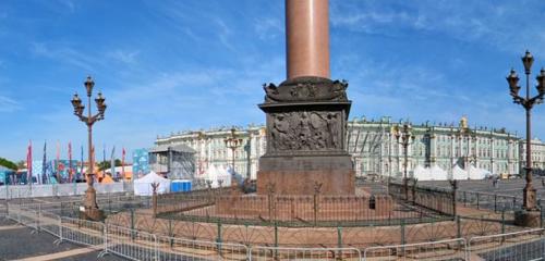 Panorama — monument, memorial Alexander Column, Saint Petersburg