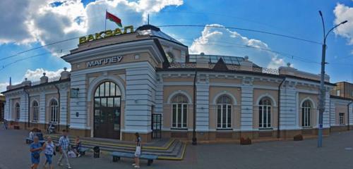 Панорама — железнодорожный вокзал Железнодорожный вокзал Могилёв, Могилёв