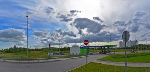 Panorama — gas station Neste, Saint Petersburg