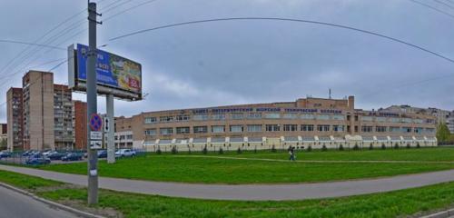 Panorama — college Marine Technical College named after Admiral D. N. Senyavin, Saint Petersburg