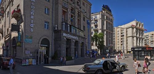 Panorama — fast food McDonald's, Kyiv