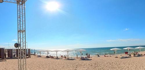 Панорама — пляж Пляж фестиваля Экстрим Крым, Республика Крым