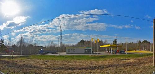 Panorama — gas station Rosneft', Saint‑Petersburg and Leningrad Oblast