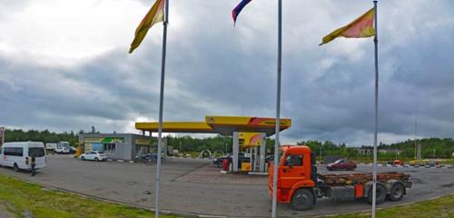 Panorama — gas station Rosneft', Kola