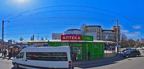 Panorama — bus station Tsentralny avtovokzal, Simferopol