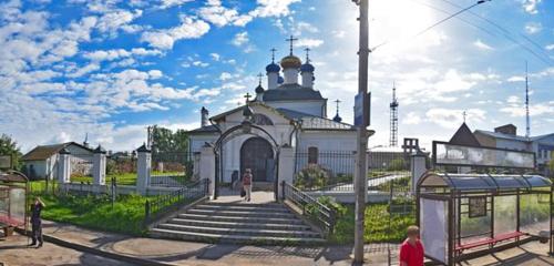Панорама — православный храм Церковь Преображения Господня, Вязьма