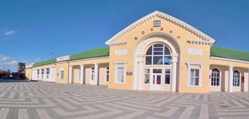 Panorama — railway station Железнодорожный вокзал Феодосия, Feodosia