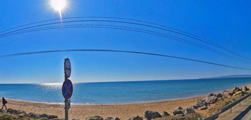 Панорама — пляж Пляж Золотой песок, Республика Крым