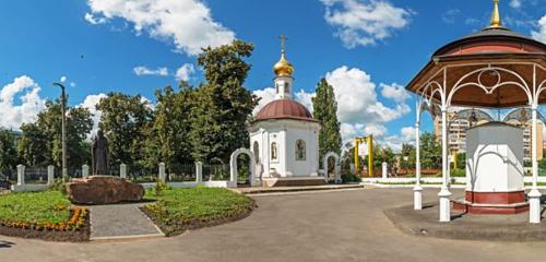 Панорама — ескерткіш, мүсін Памятник Серафиму Саровскому, Орел