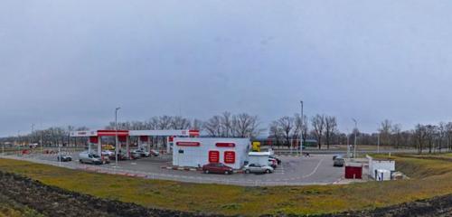Panorama — benzin istasyonu Lukoil, Belgorodskaya oblastı