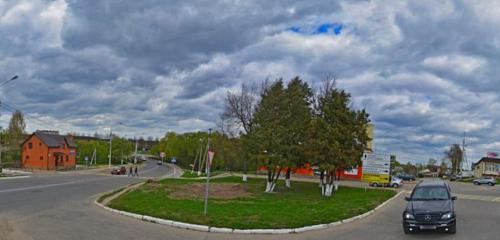 Панорама — жанровая скульптура Памятный камень на месте основания Угодского завод, Жуков