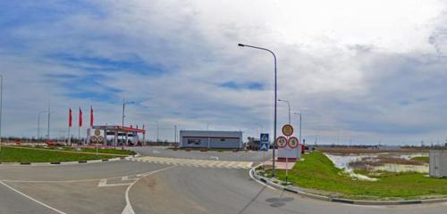 Panorama — benzin istasyonu Lukoil, Krasnodarski krayı