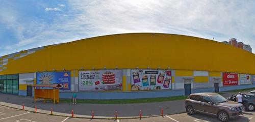 Panorama — food hypermarket O'key, Moscow and Moscow Oblast
