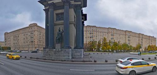 Панорама — достопримечательность Триумфальная арка, Москва