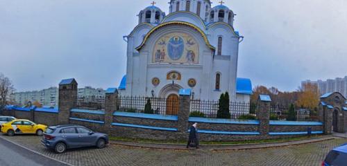Панорама — православный храм Храм Покрова Пресвятой Богородицы в Ясенево, Москва