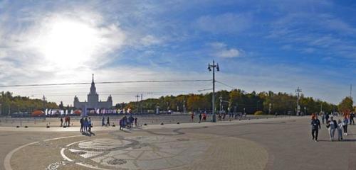 Панорама — смотровая площадка Воробьёвы горы, Москва