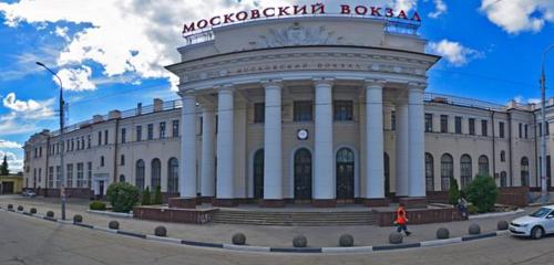Панорама — железнодорожный вокзал Московский железнодорожный вокзал, Тула