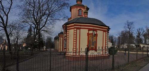 Панорама — православный храм Храм Воздвижения Креста Господня в Алтуфьеве, Москва