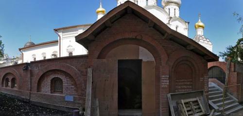 Панорама — монастырь Зачатьевский ставропигиальный женский монастырь, Москва