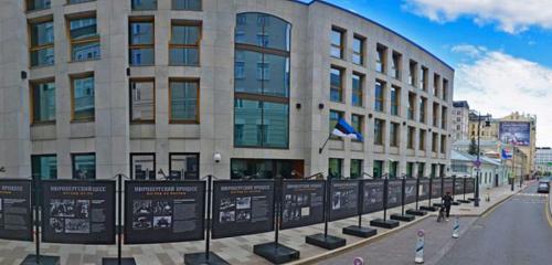 Панорама — посольство, консульство Посольство Эстонской Республики, Консульский отдел, Москва