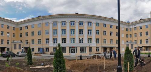 Panorama — hospital City Clinical Hospital № 1 N.I. Pirogov, cardio-neurological building, Moscow