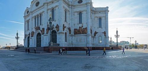 Панорама — православный храм Кафедральный соборный Храм Христа Спасителя, Москва