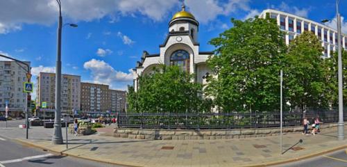 Панорама — православный храм Храм Казанской иконы Божией Матери на Калужской площади, Москва