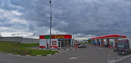 Panorama — benzin istasyonu Neftmagistral, Moskova ve Moskovskaya oblastı