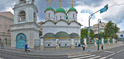 Panorama — orthodox church Church of the Life-Giving Trinity in Listy, Moscow