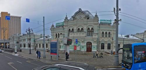 Панорама — железнодорожный вокзал Рижский вокзал, Москва