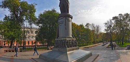 Панорама — памятник, мемориал Памятник А. С. Грибоедову, Москва