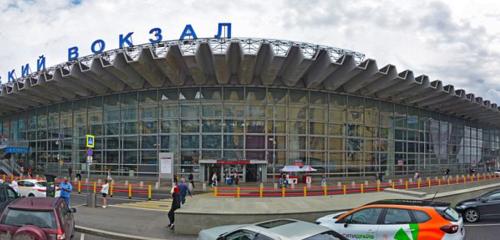 Панорама — железнодорожный вокзал Курский вокзал, Москва