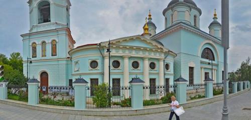 Панорама — православный храм Церковь Сергия Радонежского в Рогожской слободе, Москва