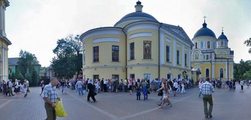 Панорама — православный храм Церковь Покрова Пресвятой Богородицы в Покровском монастыре, Москва