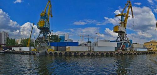 Panorama — jetty Southern Port – Cargo Pier, Moscow