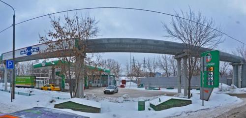 Panorama — gas station Interoil, Moscow