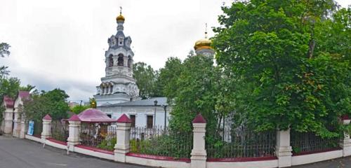 Панорама — православный храм Церковь Илии Пророка и Воздвижения Честного Креста Господня в Черкизове, Москва