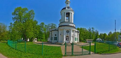Панорама православный храм — Церковь Влахернской иконы Божией Матери — Москва, фото №1