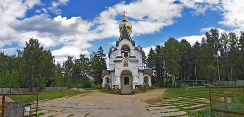 Panorama — orthodox church Church of the New Martyrs and Confessors of Russia in Jubilee, Korolev