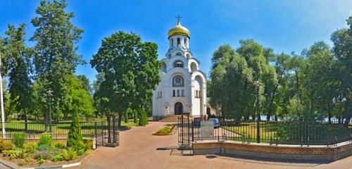 Панорама — православный храм Церковь Виктора Воина в Котельниках, Котельники