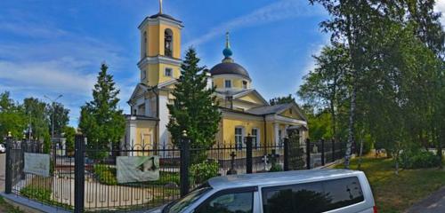Panorama — orthodox church Church of Cosmas and Damian in Bolshev, Korolev
